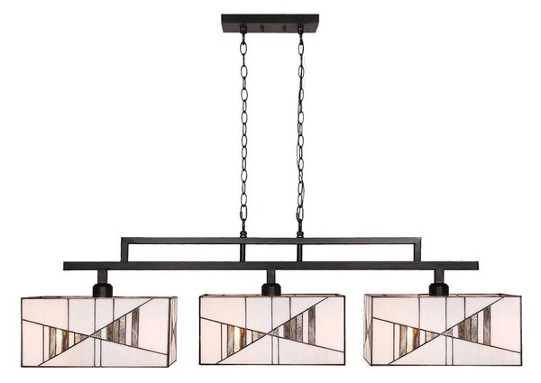 Prezent 216 - Luster na reťazi TIFFANY 3xE27/60W/230V