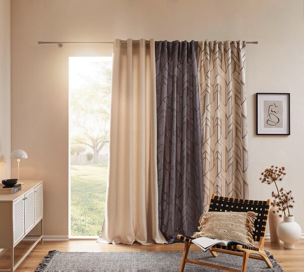 ZÁVES S OČKAMI, zatemnenie, 140/250 cm Schöner Wohnen - Záclony & závesy, Online Only