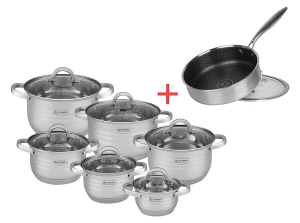 Sada hrncov Perfect Home + panvica 28cm / 4L
