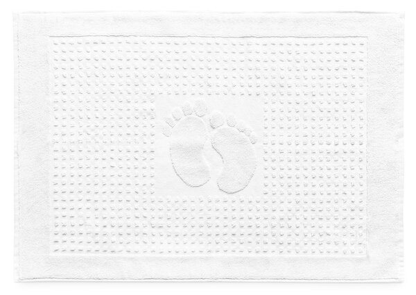 PREDLOŽKA DO KÚPEĽNE HOTEL FEET BIELA 50X70 CM