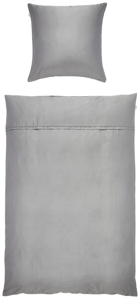 POSTEĽNÁ BIELIZEŇ, satén, sivá, 135/200 cm Schöner Wohnen - Online Only bytové doplnky, Online Only