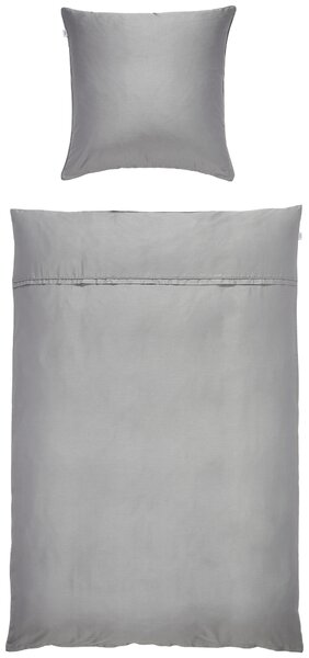 POSTEĽNÁ BIELIZEŇ, satén, sivá, 135/200 cm Schöner Wohnen - Online Only bytové doplnky, Online Only
