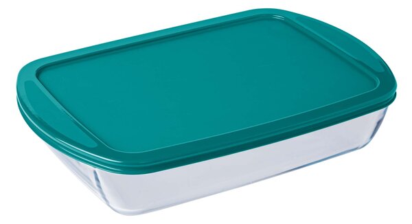 Sklenený pekáč s vekom PYREX 40x27cm/4,9l., borosilikát