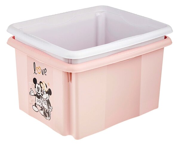 Plastový úložný box s vekom KEEEPER 24l Minnie