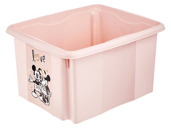 Plastový úložný box s vekom KEEEPER 24l Minnie