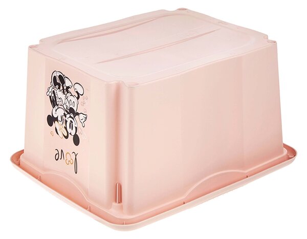 Plastový úložný box s vekom KEEEPER 24l Minnie