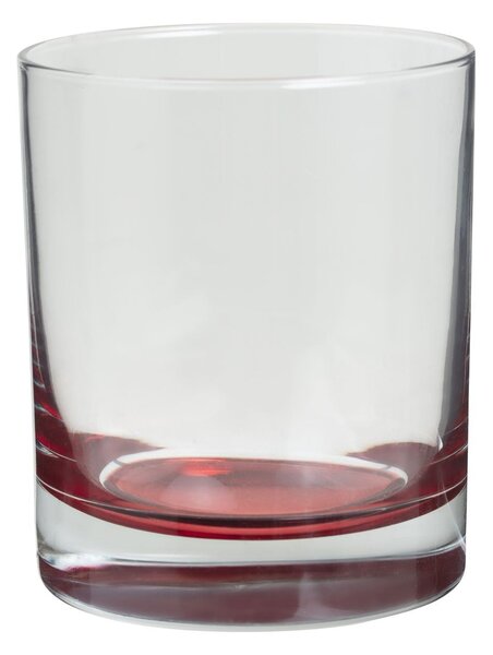 Sklenený pohár na vodu Color 300 ml sada 6ks