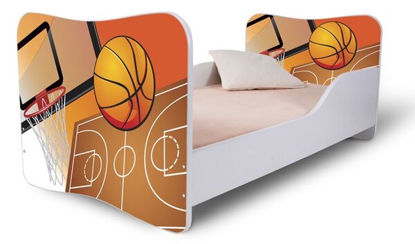 MAXMAX Detská posteľ BASKETBAL + matrac ZADARMO