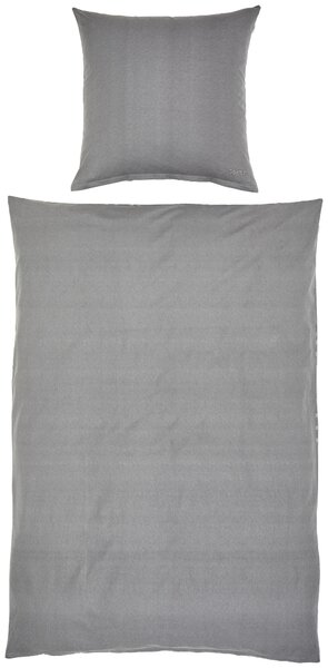 OBOJSTRANNÁ POSTEĽNÁ BIELIZEŇ, flanel, antracitová, sivá, 155/220 cm Esprit - Online Only bytové doplnky, Online Only