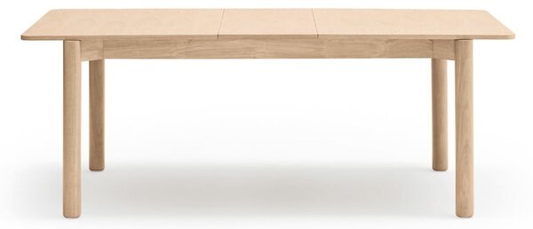 Rozkladací jedálenský stôl v dekore jaseňa 160x100 cm Atlas - Teulat