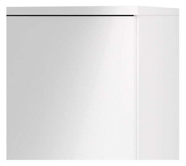 Biela šatníková skriňa 99x201 cm Naia - Tvilum