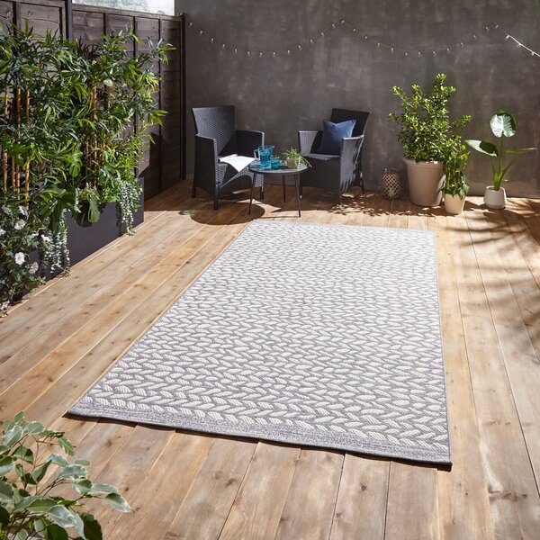Sivý vonkajší koberec 170x120 cm Coast - Think Rugs