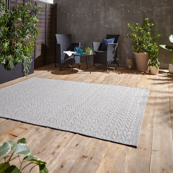 Sivý vonkajší koberec 170x120 cm Coast - Think Rugs