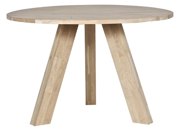 Jedálenský stôl z dubového dreva WOOOD Rhonda, Ø 129 cm