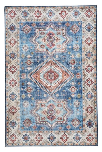 Modrý koberec 170x120 cm Topaz - Think Rugs