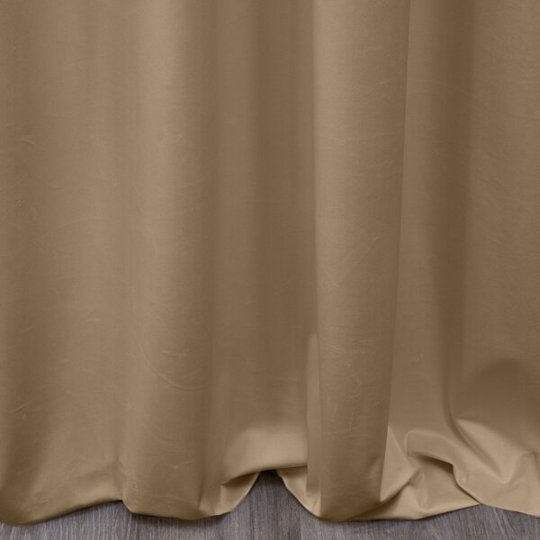ZATEMŇOVACÍ ZÁVES NA PÁSKE PIERRE CARDIN SIBEL 140X235 CM CAPPUCCINO