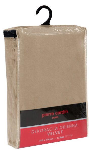 ZATEMŇOVACÍ ZÁVES NA PÁSKE PIERRE CARDIN SIBEL 140X235 CM CAPPUCCINO