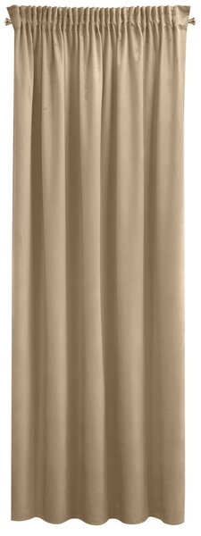 ZATEMŇOVACÍ ZÁVES NA PÁSKE PIERRE CARDIN SIBEL 140X235 CM CAPPUCCINO