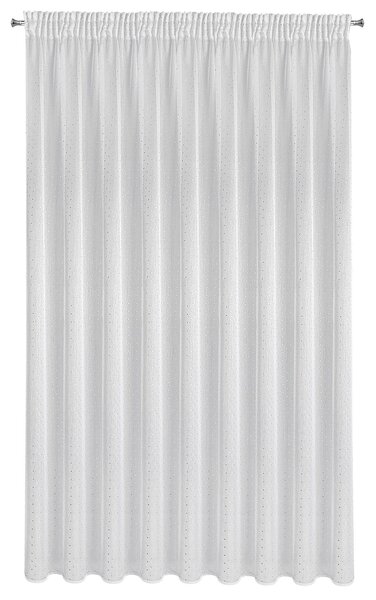 ZÁCLONA NA PÁSKE SIBEL 300 CM X 250 CM BIELA