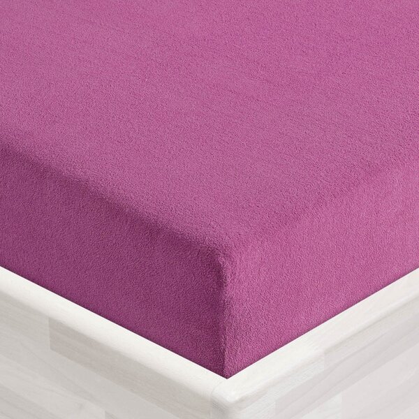 Froté napínacie prestieradlo FR-009 Orgovánové 90 x 200 - výška 20 cm