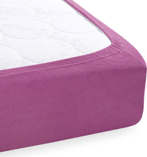 Froté napínacie prestieradlo FR-009 Orgovánové 90 x 200 - výška 20 cm