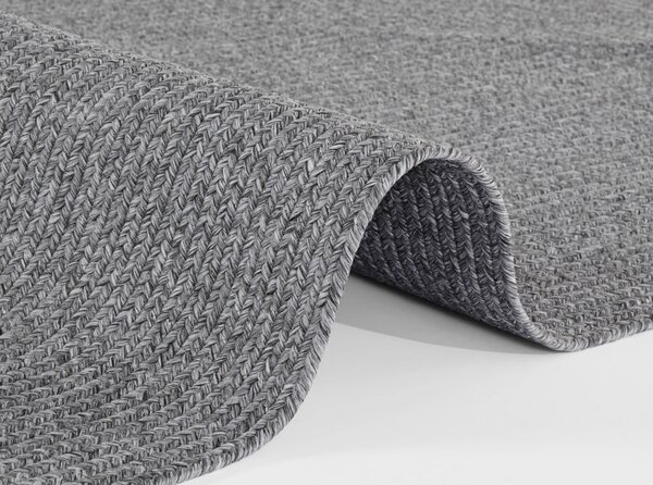 Sivý vonkajší koberec behúň 200x80 cm - NORTHRUGS