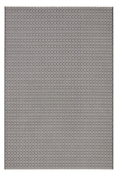 Čierno-biely vonkajší koberec NORTHRUGS Coin, 80 x 150 cm