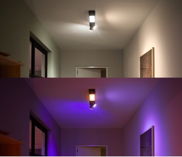 Philips - LED LED RGBW Stmievateľné svietidlo Hue CENTRIS LED/11W/230V+2xGU10/5,7W