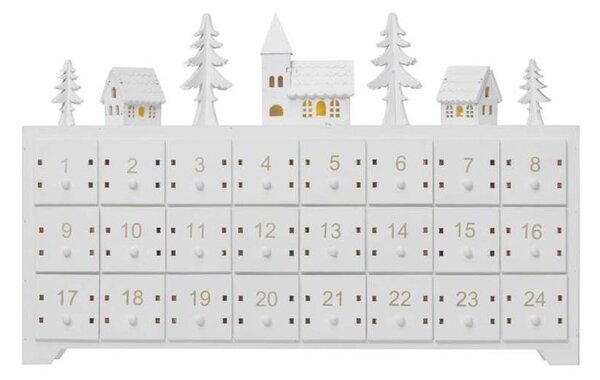 EMOS LED Adventný kalendár 3xLED/2xAA EMS720 + záruka 3 roky zadarmo