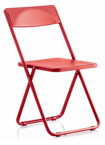 NABBI Smily skladacia stolička červená