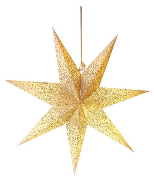 EMOS Vianočná dekorácia 1xE14/25W/230V pr. 60 cm zlatá EMS683 + záruka 3 roky zadarmo