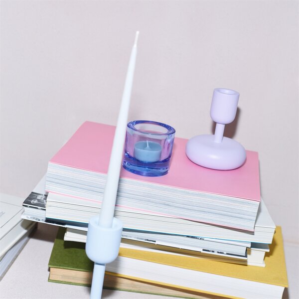 Iittala Svietnik Kivi, modrý aqua