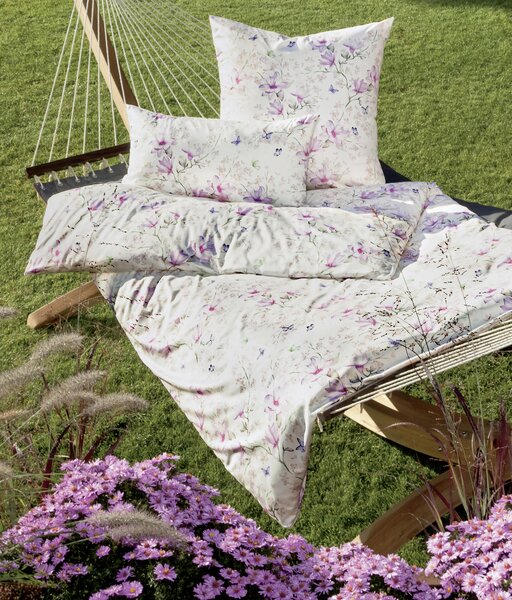 POSTEĽNÁ BIELIZEŇ, makosatén, lila, ružová, biela, šalviovozelená, 155/220 cm Janine - Online Only bytové doplnky, Online Only