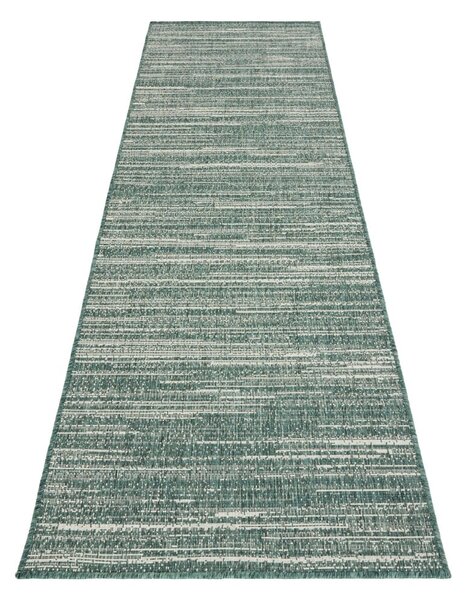 Zelený vonkajší koberec behúň 350x80 cm Gemini - Elle Decoration
