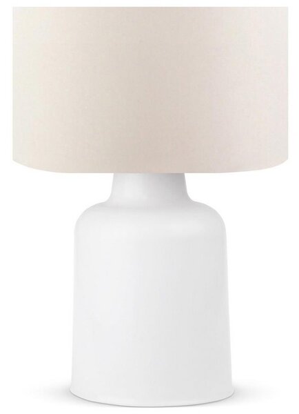 Asir Stolná lampa AYD 1xE27/60W/230V béžová/biela AS0218 + záruka 3 roky zadarmo