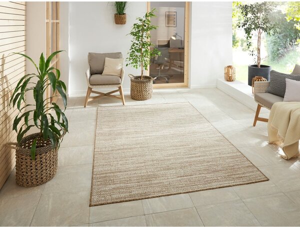 Béžový vonkajší koberec behúň 350x80 cm Gemini - Elle Decoration