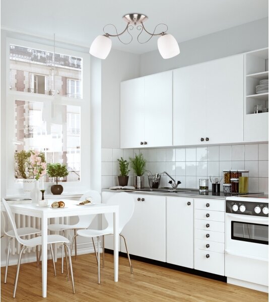 Prisadený luster AMBA 2xE27/40W/230V