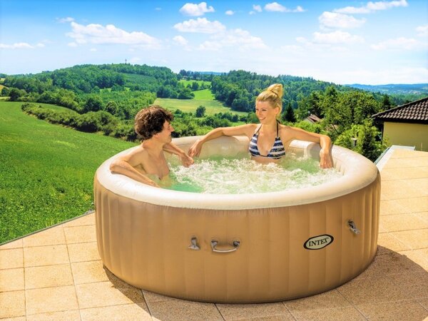 Nafukovacia vírivka PureSpa Bubble HWS 800, sahara