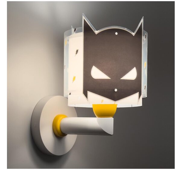 Dalber 61809 - Detské nástenné svietidlo DARK HERO 1xE27/15W/230V