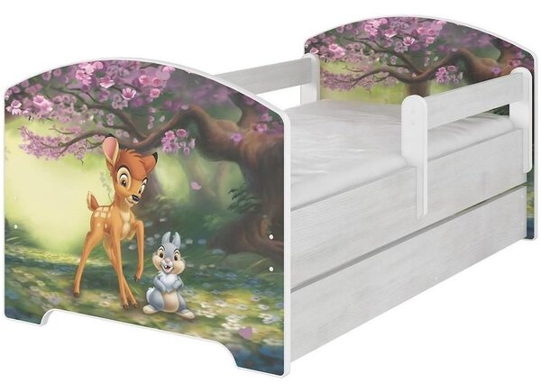 Detská posteľ Disney - BAMBI NATURAL 140x70 cm