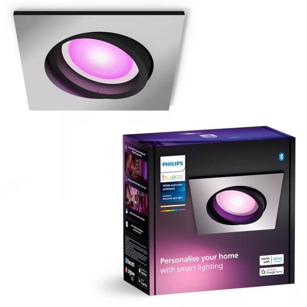 Philips - LED RGBW Stmievateľné podhľadové svietidlo Hue CENTURA 1xGU10/4,2W/230V