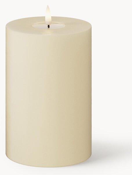 Ručne vyrobená dlhá LED sviečka Real Flame, V 15 cm