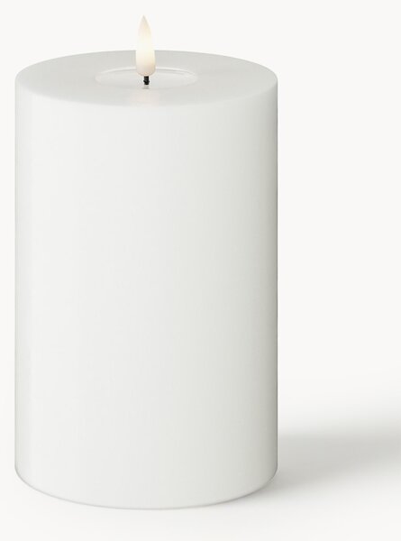 Ručne vyrobená dlhá LED sviečka Real Flame, V 15 cm
