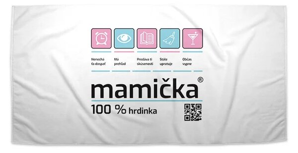 Sablio Uterák Mamička - 30x50 cm