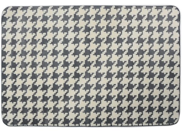 Tutumi Koberec Clover Pepitka sivý, veľkosť 140x200