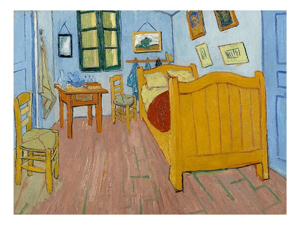 Reprodukcia obrazu Vincenta van Gogha - The Bedroom, 40 × 30 cm
