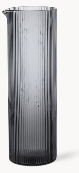 Ručne fúkaná karafa's reliéfnym vzorom Ripple, 1,1 l