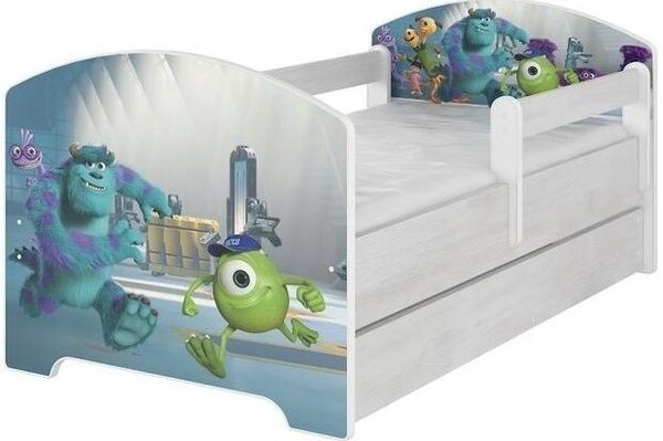 Detská posteľ bez šuplíku Disney - PRÍŠERKY sro 140x70 cm