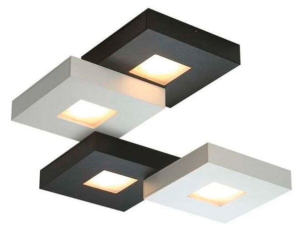 Bopp - Cubus 4 Stropné Lampa Black/White - Lampemesteren