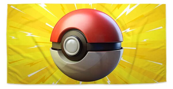 Sablio Uterák Pokemon ball Explózia - 30x50 cm